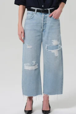 AYLA RAW HEM CROP