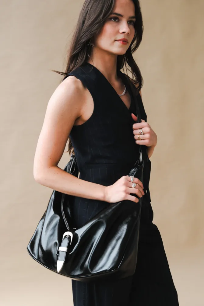 BELTED HOBO
