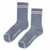 BOYFRIEND SOCKS BLUE GREY