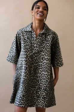 HANNALI DENIM DRESS